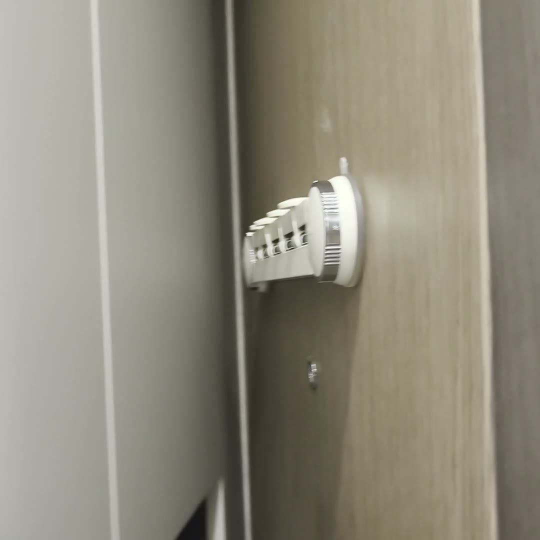 Hooks on a door