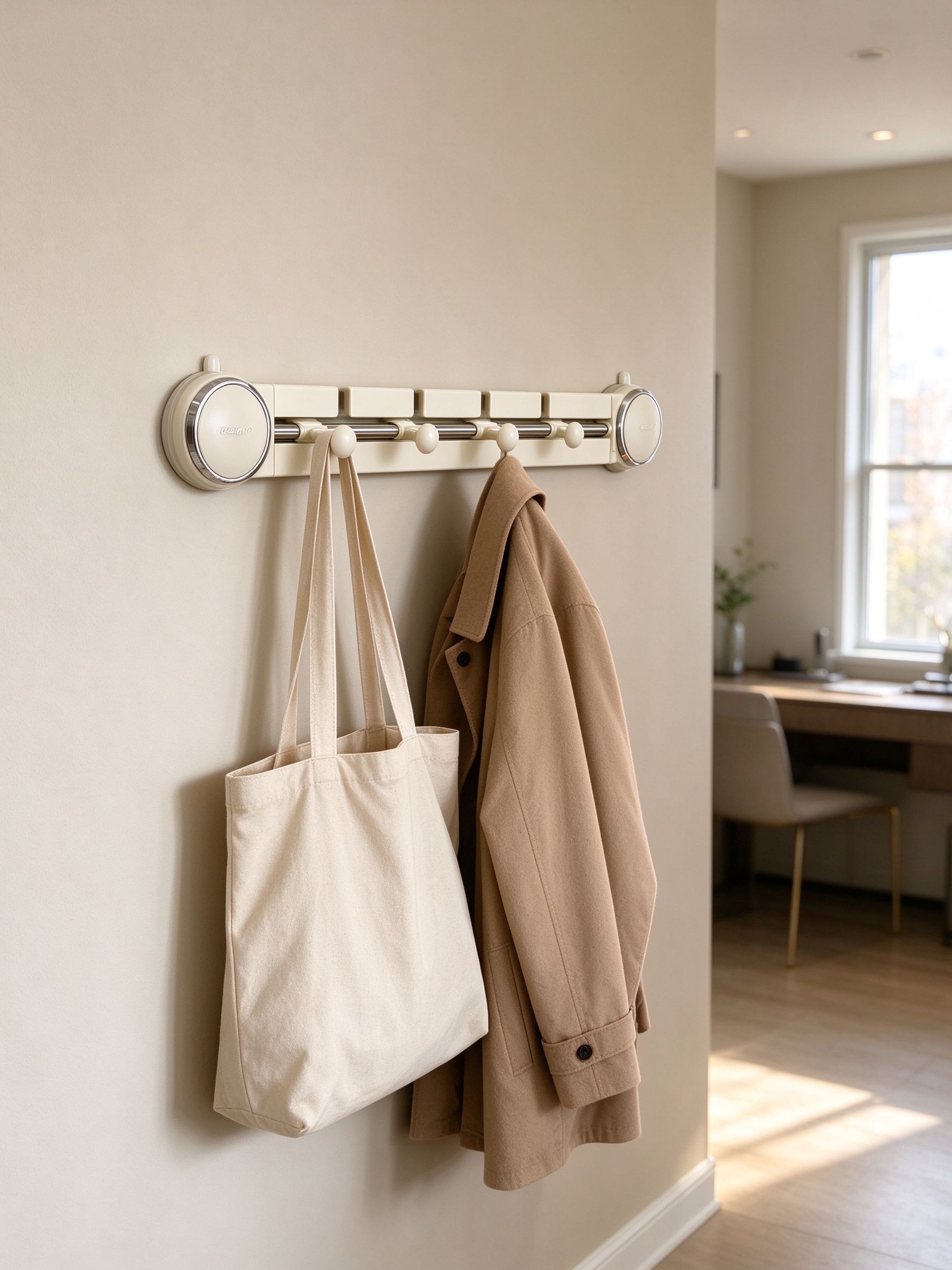 kept on entryway wall